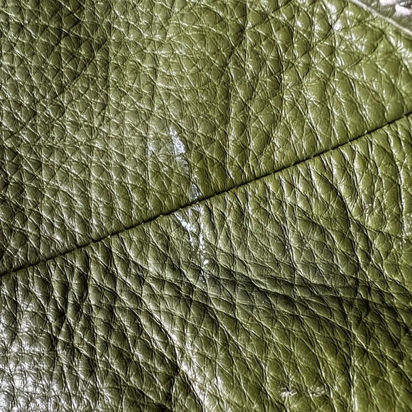 Franco Sarto green faux leather shoulder bag - Picture 3 of 5